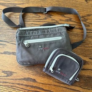Sherpani ZOOM crossbody purse with matching wallet
